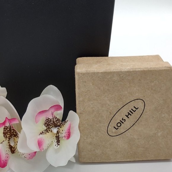 Rare Vintage Lois Hill Pendant Necklace Granulation Leaf Pendant w/Matching Ear - Picture 8 of 9